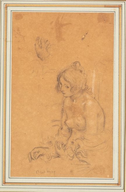 Abel Jules Faivre (Lyon 1867 – Nice 1945)  - Study