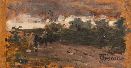 Odoardo Toscani (Rome, 1859 - Smyrne, 1914)  - Dés