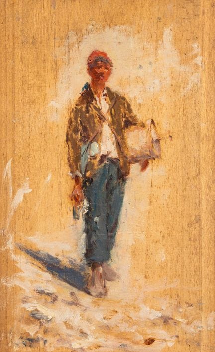 Odoardo Toscani (Rome, 1859 - Smyrne, 1914)  - Jeu