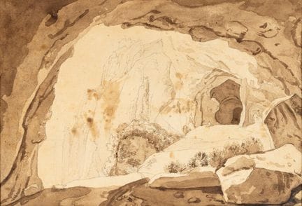 École de Posillipo - Grottes

crayon et aquarelle 