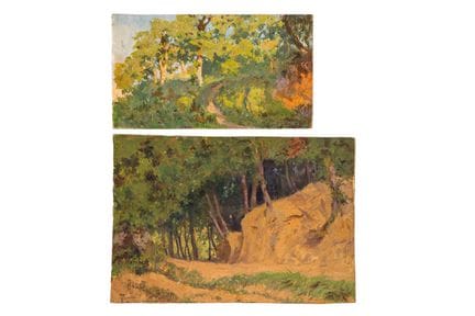 Odoardo Toscani (Rom 1859 – Smyrna 1914)  – Landsc