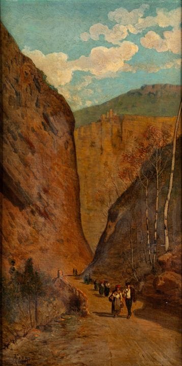 Augusto Ferri (Bologna 1829 – Pesaro 1895)  - The 