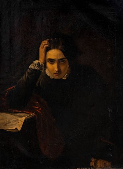 Attributed to Stefano Ussi (Florence, 1822–1901)  