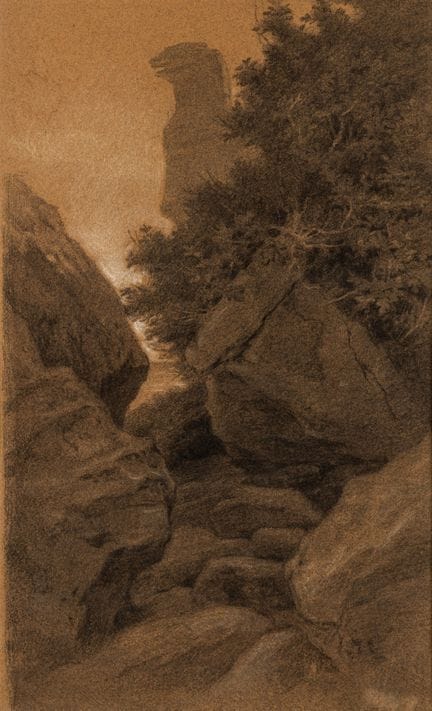 Ettore Ferrari (Rome, 1845–1929)  - In the Woods

