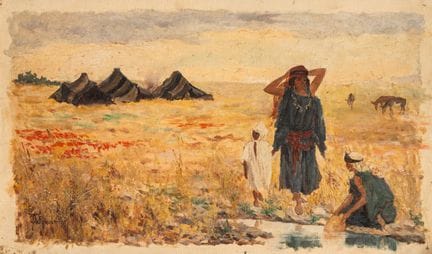 Odoardo Toscani (Rome, 1859 - Smyrne, 1914)  - Tun
