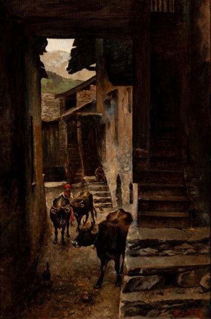 Antonio Salvetti (Colle Val D’Elsa 1854 – 1931)  –