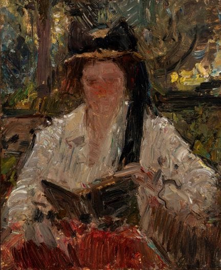 Alessandro Lupo (Turin, 1876 - 1953)  - La lecture