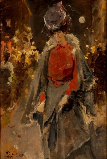Pompeo Mariani (Monza, 1857 - Bordighera, 1927)  -
