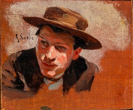 Raffaello Sorbi (Florenz 1844 – 1931)  – Porträt e
