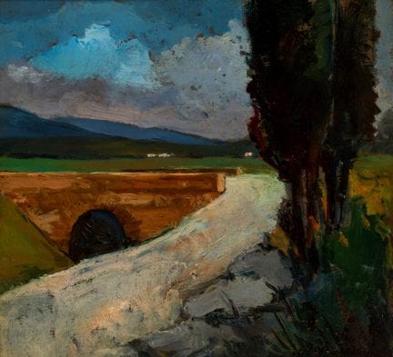 Giovanni Bartolena (Livourne, 1866 - 1942)  - Pays