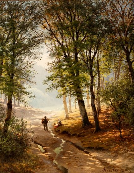 Friedrich August Kessler (1826–1906) – Waldlandsch