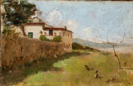 Angiolo Tommasi (Livourne, 1858 - Torre del Lago P