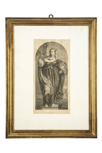 A. Viviani, after Palma Vecchio. Engraving depicti