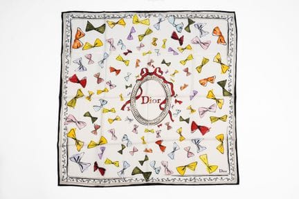 Christian Dior - Dior Bows Dioriviera 90 Silk Twil