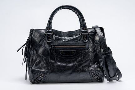 Balenciaga - City Bag 


Black leather City Bag, z