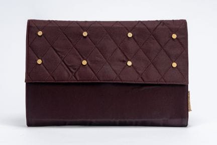 Fendi - Clutch 


Chocolate canvas clutch, gold-to