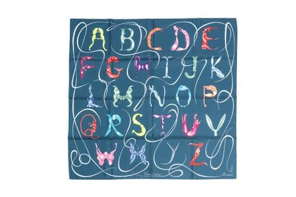 Hermès - Faune Lettrée Silk Twill Scarf, 2014


Si