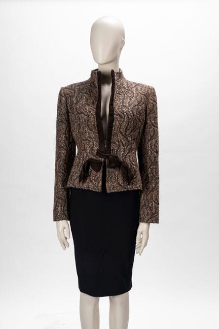 Valentino - Jacket 


Bouclé wool jacket, woodland