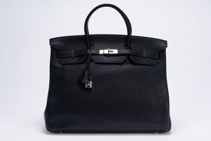 Hermès - Birkin Bag, 2008


Black Togo leather Bir