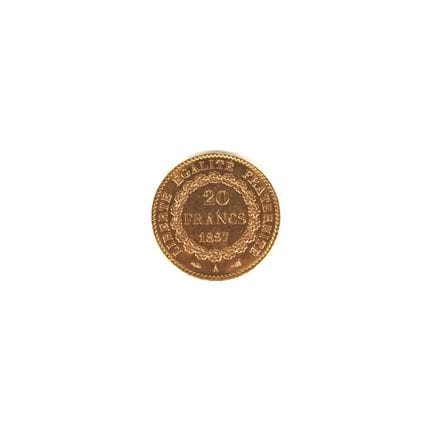 1 x 20 Francs Génie, 1897 A, Poids brut : 6.5 g en