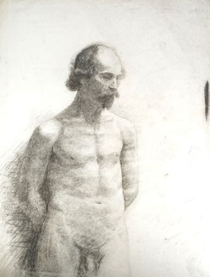 Roger DE LA FRESNAYE (1885-1925), "Académie d'homm