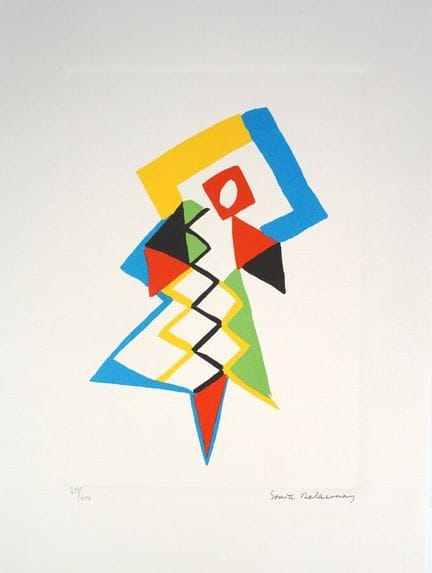 Sonia DELAUNAY (1885-1979), "Jazz", lithographie e