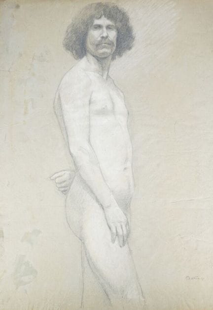 Roger DE LA FRESNAYE (1885-1925), "Académie d'homm