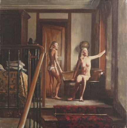 Pavlos SAMIOS (1948-2021), "Nus féminins" 79, huil