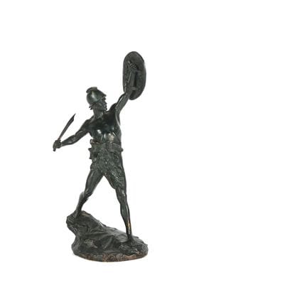 Francesco LA MONACA (1882-1937), "Gladiateur", scu