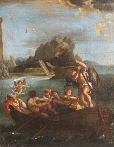 École française du 18ème siècle, d'après Carlo MAR