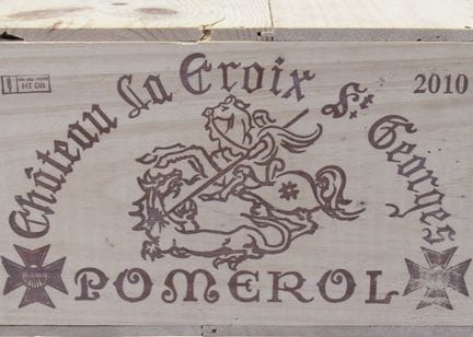 12 Blles CH. LA CROIX St GEORGES Pomerol 2010
CBO 