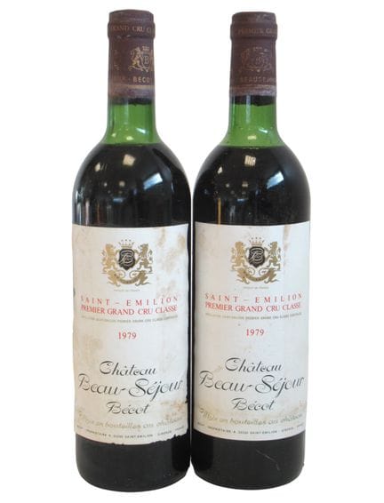 2 Beautiful CH. BEAUSÉJOUR-BÉCOT St. Emilion 1er G