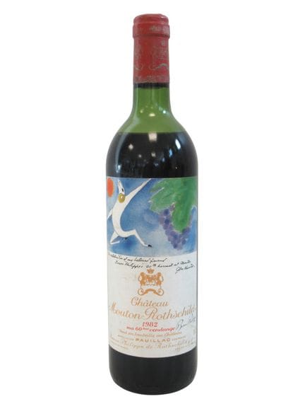1 Blle CH. MOUTON ROTHSCHILD Pauillac 1er GCC 1982