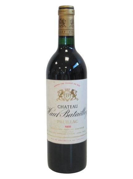 1 Bottle CH. HAUT BATAILLEY Pauillac GCC 1988
Cond