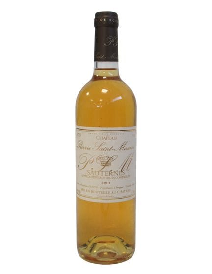 1 Bottle CH. PIERRIE SAINT-MAXIME Sauternes 2011
C