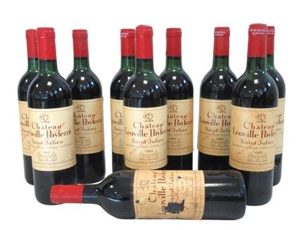 10 Blles CH. LÉOVILLE POYFERRÉ St Julien GCC 1985
