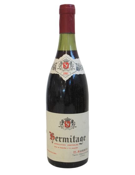 1 HERMITAGE bottle, bottled by H. Sorrel, 1983
Sli