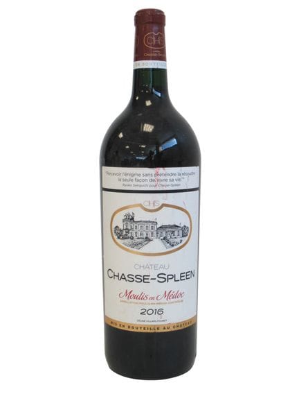 1 Mag CH. CHASSE SPLEEN Moulis 2016
Condition: sli