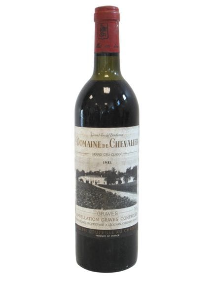 1 Blle DOMAINE DE CHEVALIER Graves GCC 1981
Et. st