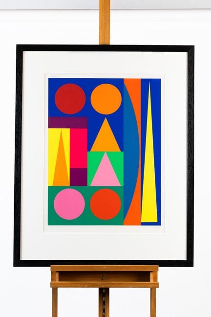 Auguste HERBIN (1882-1960) 
«Abstracción geométric