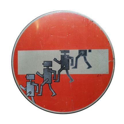 CLET Abraham (nato nel 1966) 
Robot, 2019
Vernice 