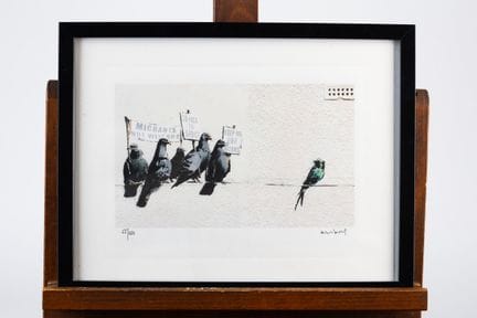 BANKSY, After
"Anti-immigration"
Print based on th