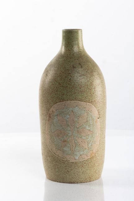 Serge JAMET (1959-2018)
Jarrón botella de cerámica