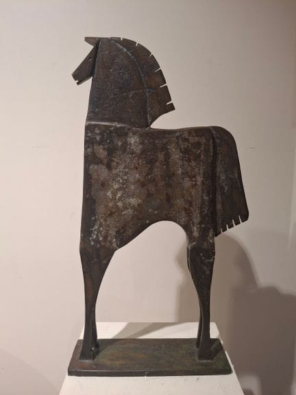 Carlos MATA (1949-2008)
"Caballo Tarkyo"
Scultura 