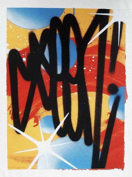 SEEN (born in 1951) 
Untitled
Spray paint on canva