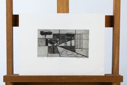 Karl KASTEN (1916–2010)
Via Appia, 1988
Lithograph