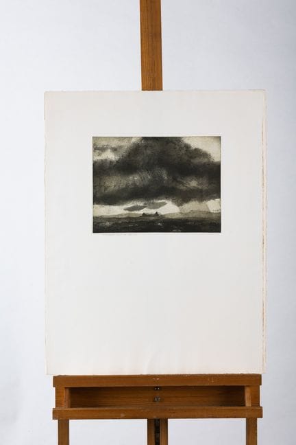 Dick VAN'T WOUT (born in 1934)
Stormy Landscape
Li