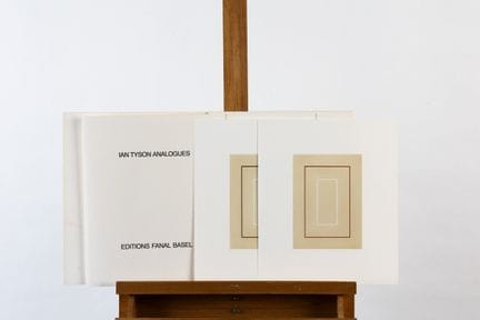 Ian TYSON (1933–2021)
"Analogue," 1991
Set of 4 co