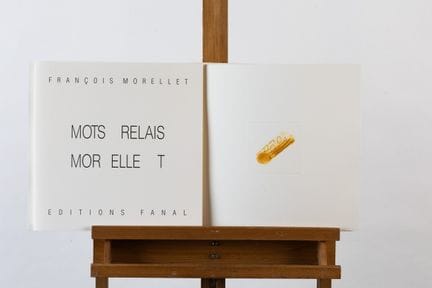 François MORELLET (1926–2016)
"Mots Relais," 1992
