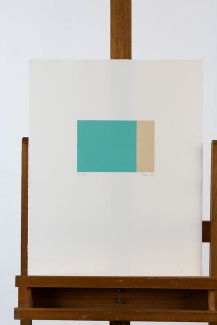 Frank BADUR (born 1944)
Untitled, 1999
Two-color a